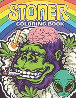 Book cover for Stoner Coloring Book