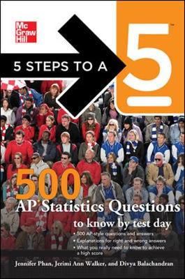 Book cover for 5 Steps to a 5 500 AP Statistics Questions to Know by Test Day