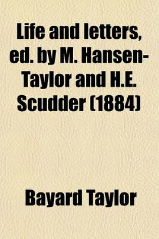 Cover of Life and Letters, Ed. by M. Hansen-Taylor and H.E. Scudder