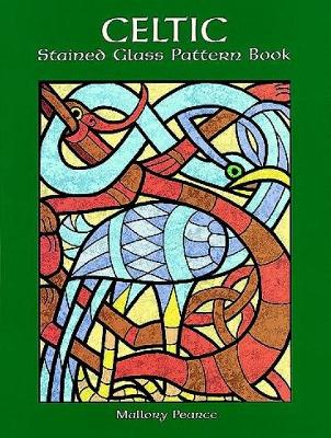 Book cover for Celtic Stained Glass Pattern Book