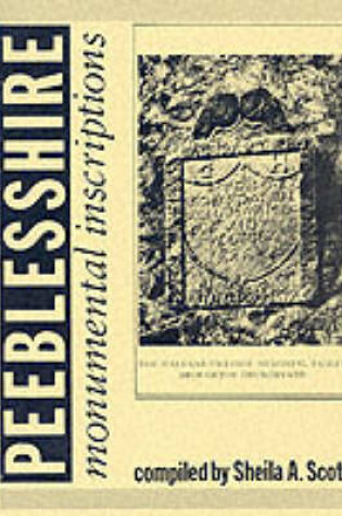 Cover of Pre-1855 Gravestone Inscriptions: an Index for Peebleshire