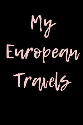 Book cover for My European Travels