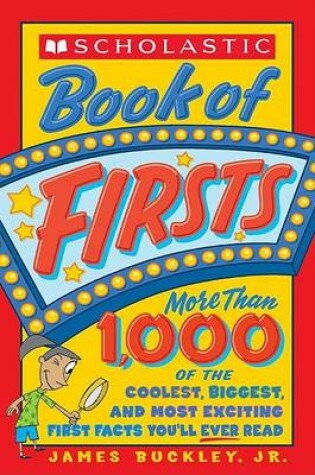 Cover of Scholastic Book of Firsts