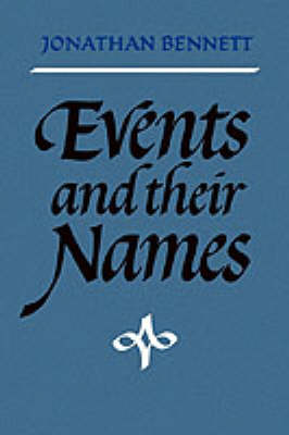 Book cover for Events and their Names