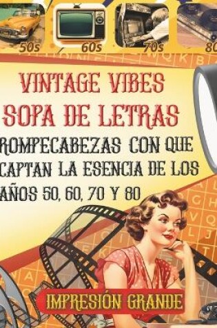 Cover of Sopa de letras Vintage Vibes