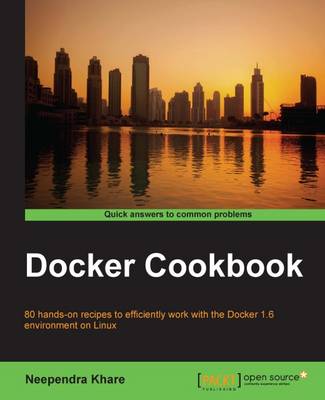 Book cover for Docker Cookbook