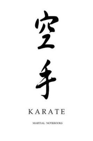 Cover of Martial Notebooks KARATE