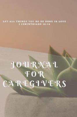 Book cover for A Journal for Caregivers