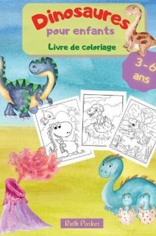 Cover of Dinosaures pour enfants - Livre de coloriage