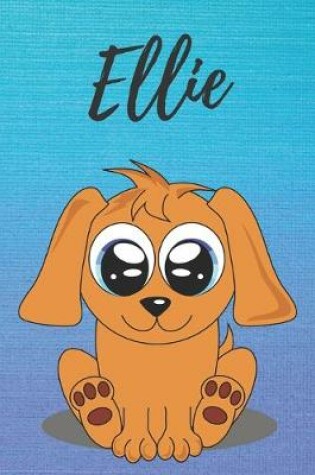 Cover of Ellie dog coloring book / notebook / journal / diary