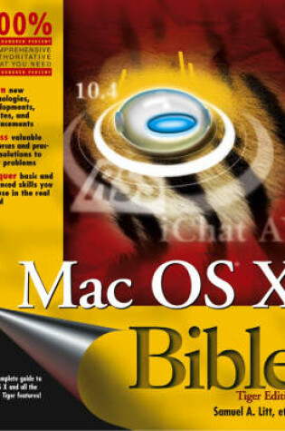 Cover of Mac OS X Bible Tiger