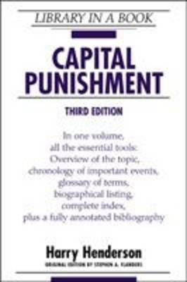 Book cover for Capital Punishment
