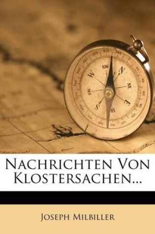 Cover of Nachrichten Von Klostersachen