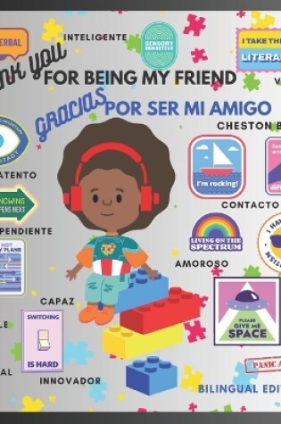 Cover of Thank You For Being My Friend (English and Spanish Edition)