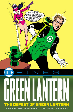 Book cover for DC Finest: Green Lantern: The Defeat of Green Lantern