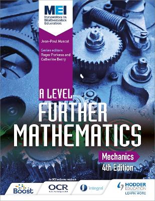 Book cover for MEI A Level Further Mathematics Mechanics 4th Edition