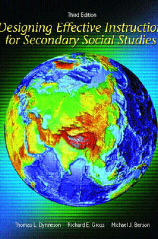 Cover of Designing Effective Instruction for Secondary Social Studies