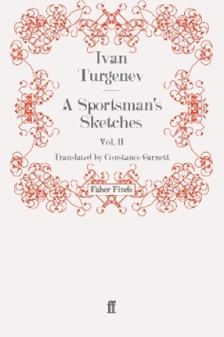 Cover of A Sportsman's Sketches: Volume 2