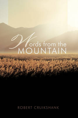 Book cover for Words from the Mountain