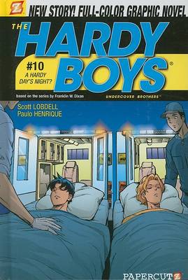Book cover for Hardy Boys #10: A Hardy's Day Night, The