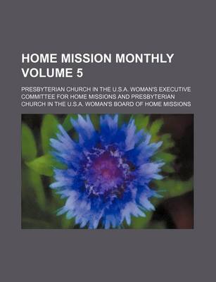 Book cover for Home Mission Monthly Volume 5