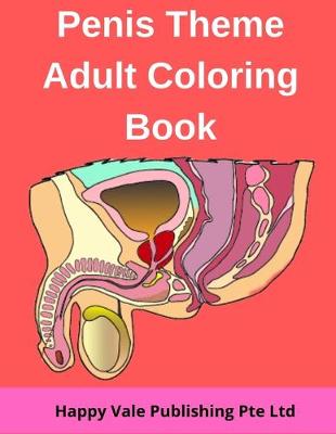 Book cover for Penis Theme Adult Coloring Book