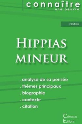 Cover of Fiche de lecture Hippias mineur de Platon (Analyse philosophique de reference et resume complet)