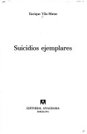 Cover of Suicidios Ejemplares