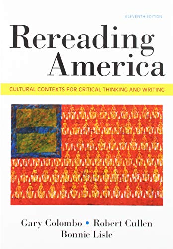 Book cover for Rereading America & Writer's Help 2.0, Lunsford Version (Twelve Month Access)