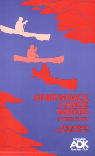 Book cover for Adirondack Canoe Waters