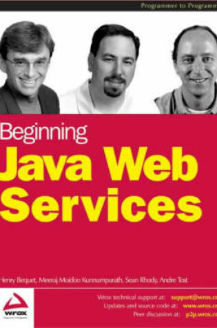 Cover of Beginning Java Web Services