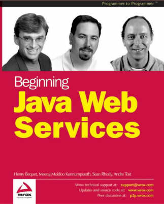 Book cover for Beginning Java Web Services