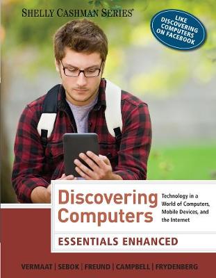 Book cover for Enhanced Discovering Computers, Essentials