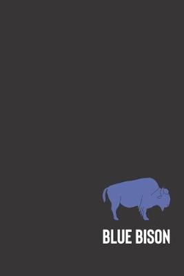 Book cover for blue bison