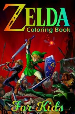 Cover of Zelda Coloring Book for Kids