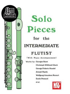 Book cover for Solo Pieces For The Intermediate Flutist Book