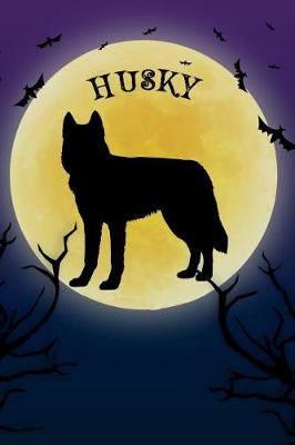 Book cover for Husky Notebook Halloween Journal