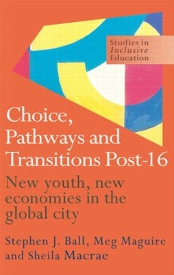 Book cover for Choice, Pathways and Transitions Post-16