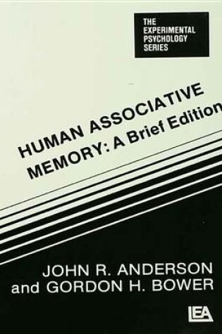 Cover of Human Associative Memory