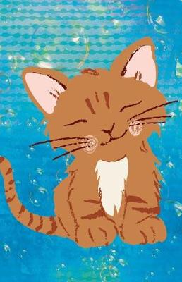 Book cover for Journal Notebook For Cat Lovers Orange Kitten