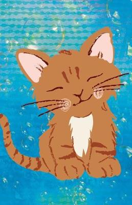 Cover of Journal Notebook For Cat Lovers Orange Kitten