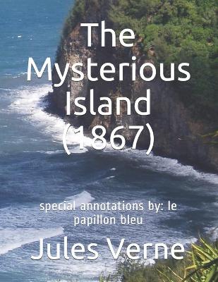 Book cover for The Mysterious Island (1867)