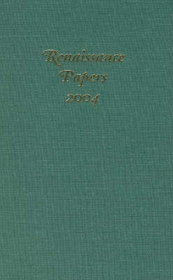 Book cover for Renaissance Papers 2004