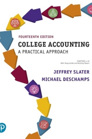 Cover of College Accounting Chapters 1-12 with Study Guide and Working Papers