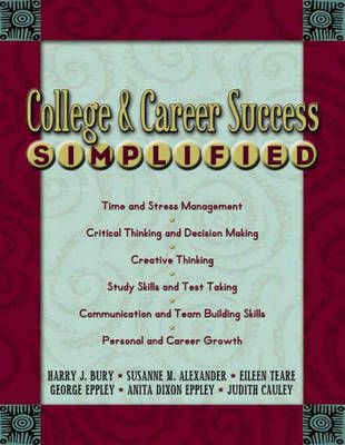 Book cover for College and Career Success Simplified
