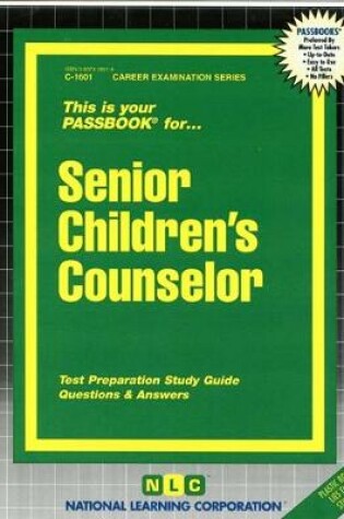 Cover of Senior Children's Counselor