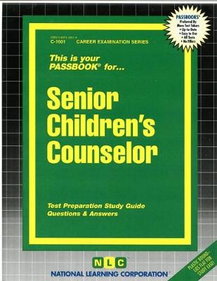 Book cover for Senior Children's Counselor