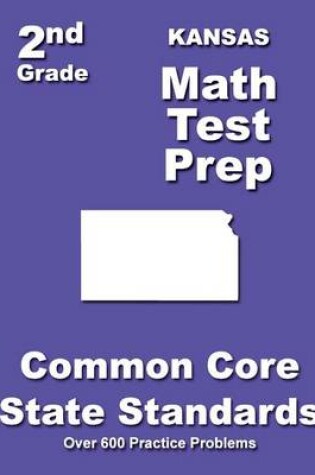 Cover of Kansas 2nd Grade Math Test Prep