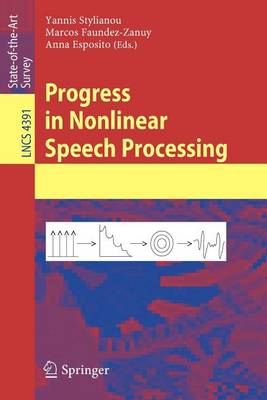 Cover of Progress in Nonlinear Speech Processing