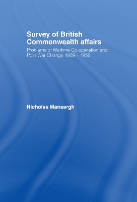 Book cover for Survey of British Commonwealth Affairs